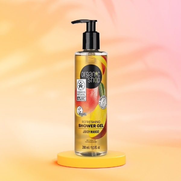 Organic Shop Refreshing Shower Gel Juicy Mango 280ml