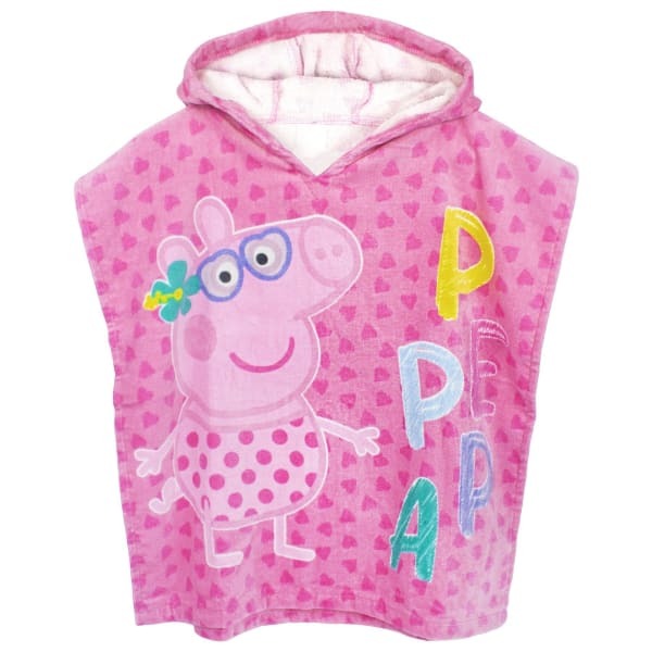 Peppa Pig Girls Swimsuit And Poncho Set (3-4 Years)