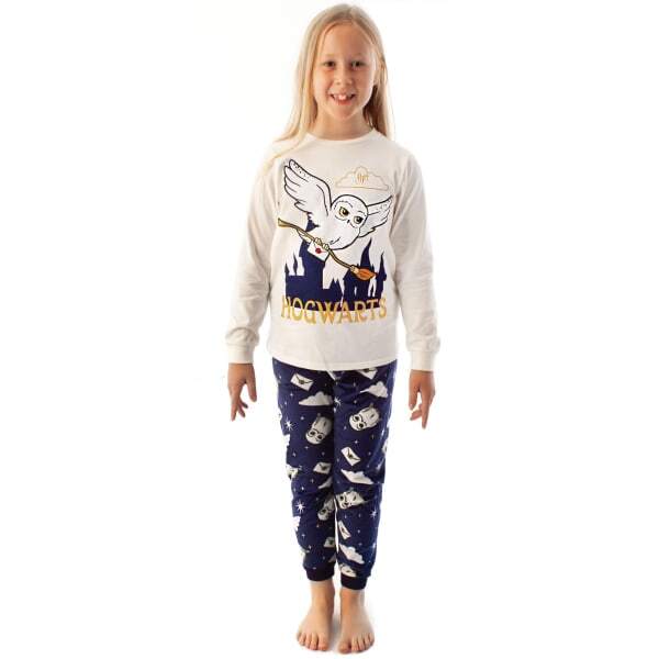 Harry Potter Girls Hedwig Fleece Pyjama Set (11-12 Years)