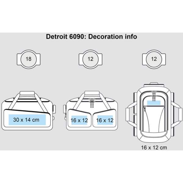 Shugon Detroit Trolley Holdall Duffle Bag (75 Litres)