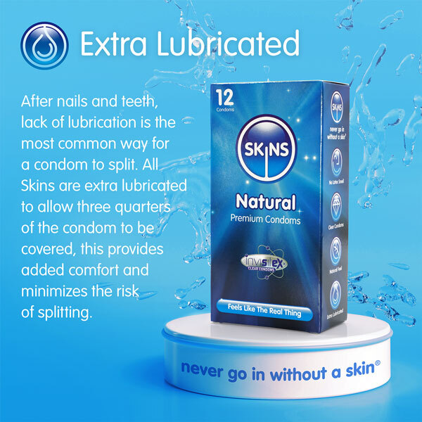 Skins Condoms Natural 12 Pack