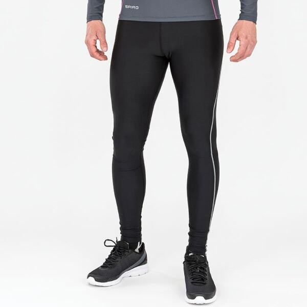 Spiro Mens Bodyfit Sports Performance Leggings (XS-S)