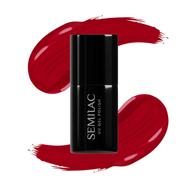 Semilac 027 Intense Red UV Gel Polish 7ml