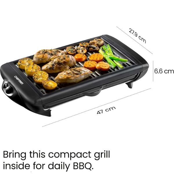 Chefman - Electric Indoor / Outdoor Grill