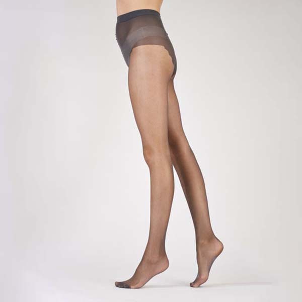 Pretty Polly Nylons 10 Denier Tights Barely Black - M