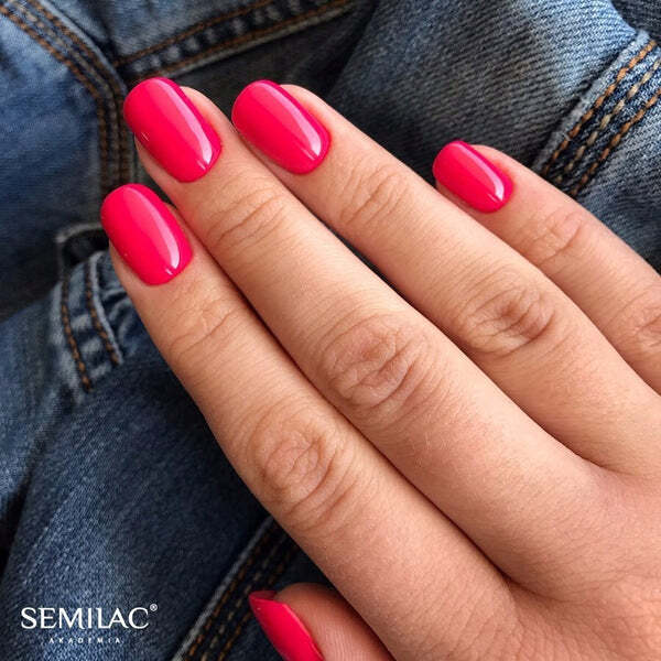 Semilac 042 Neon Raspberry UV Gel Polish 7ml