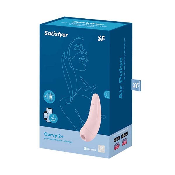 Satisfyer App Enabled Curvy 2+ Pink