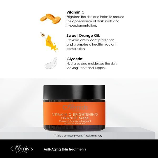 skinChemists Vitamin C Brightening Orange Mask 50ml