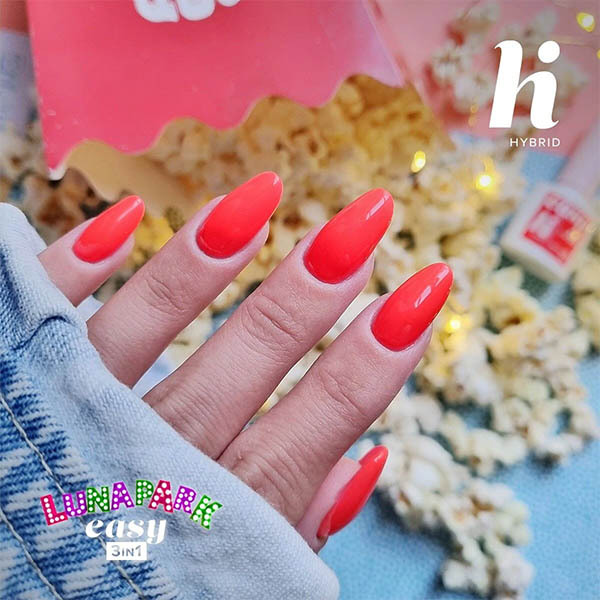 Hi Hybrid 612 EASY 3in1 Red Rocker Loop UV Gel Polish 5ml