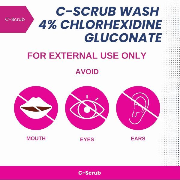 C-Scrub Antimicrobial Skin Cleanser - 250ml