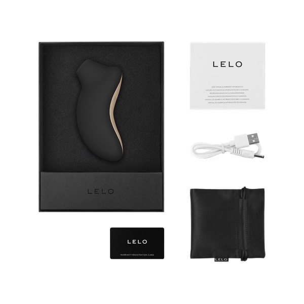 LELO SONA Sonic Clitoral Massager Black