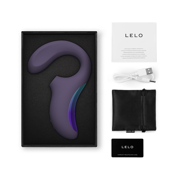 LELO Enigma Wave Dual Stimulation Sonic Massager Purple