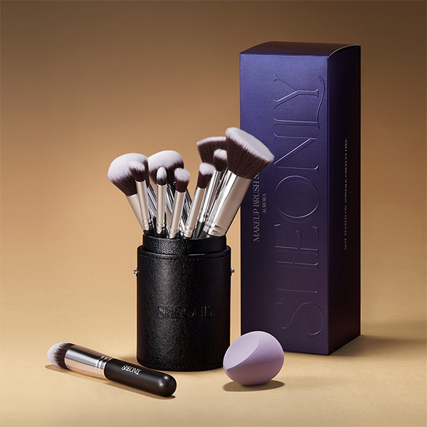 Livingandhome 10pcs Professional Makeup Brush Set