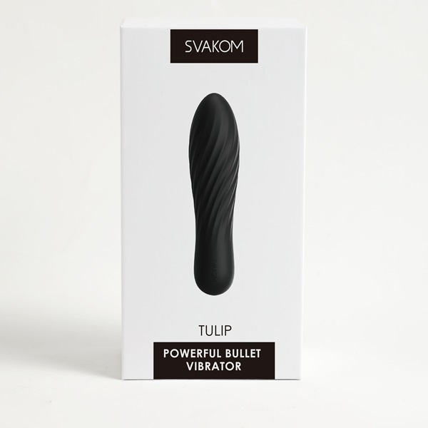 Svakom Tulip Rechargeable Bullet Vibrator Black