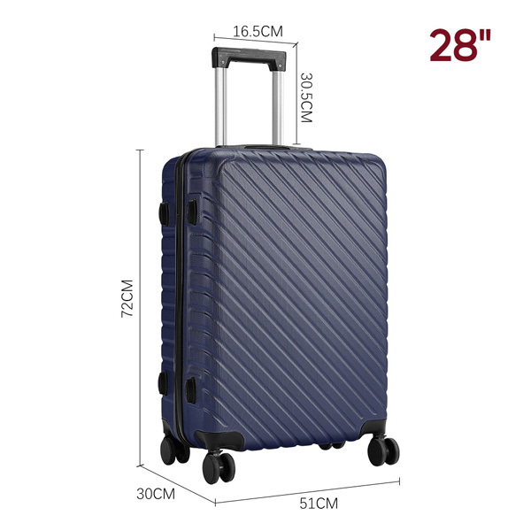 Livingandhome Lightweight Hardside Travel Suitcase 28"