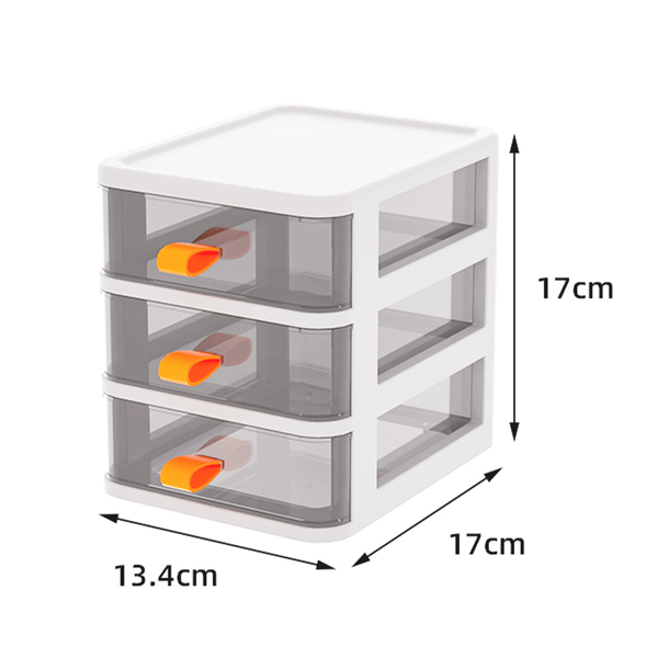 Livingandhome Drawer-Style Stationery Cosmetic Storage Box