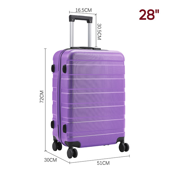 Livingandhome Hardshell Luggage Travel Suitcase 28"