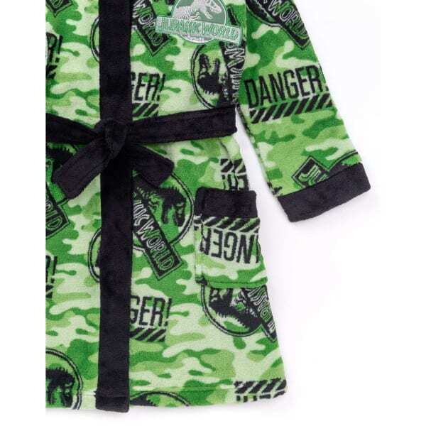 Jurassic World Boys Camo Robe (11-12 Years)