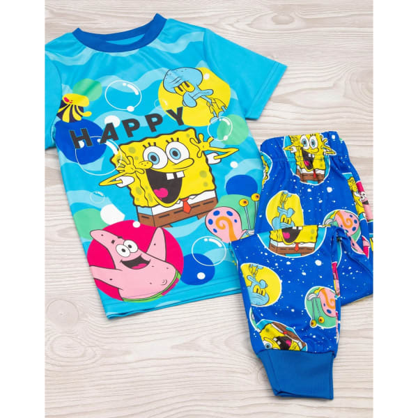 SpongeBob SquarePants Boys Happy Pyjama Set (9-10 Years)