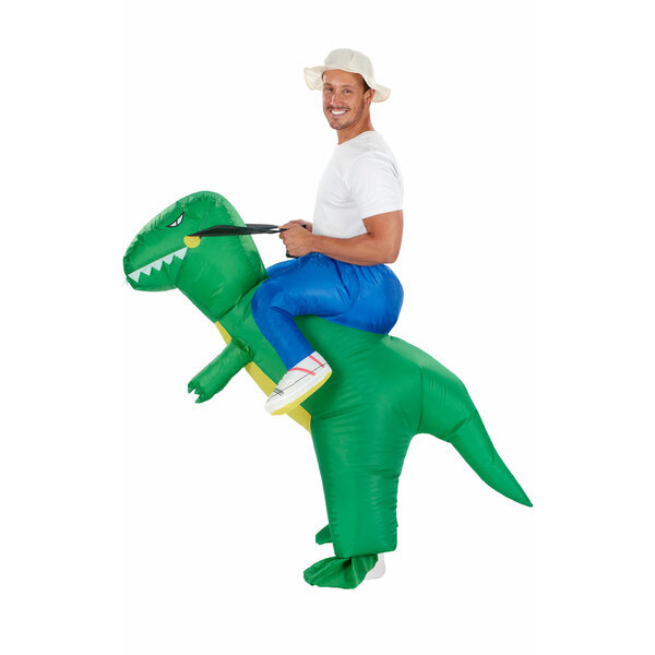 Orion Costumes Adult Inflatable Ride on Dinosaur One Size