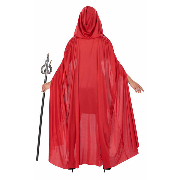 Orion Costumes Unisex Red Hooded Cape Red