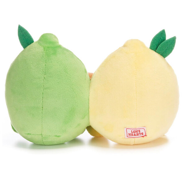 Swizzels Love Hearts Lemon and Lime Plush