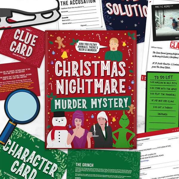 Prezzybox Christmas Nightmare Murder Mystery 