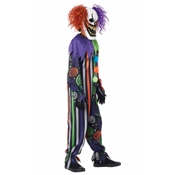 California Costumes  Kids Funhouse Fiend Clown Age 12-14