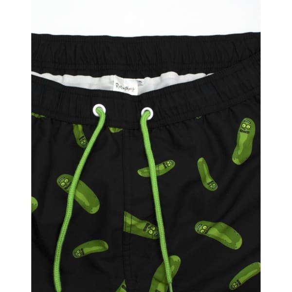 Rick And Morty Mens Pickle Rick Swim Shorts (XL)