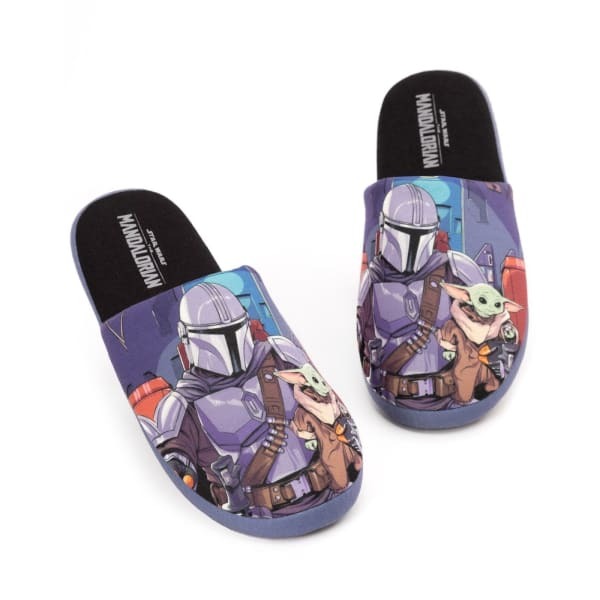 Star Wars: The Mandalorian Mens Slippers (9-10)