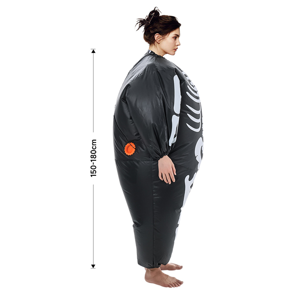 Livingandhome Halloween Skeleton Inflatable Costume