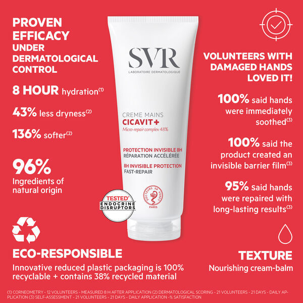 SVR CICAVIT+ Fast-Repairing Hand Cream 75 ml