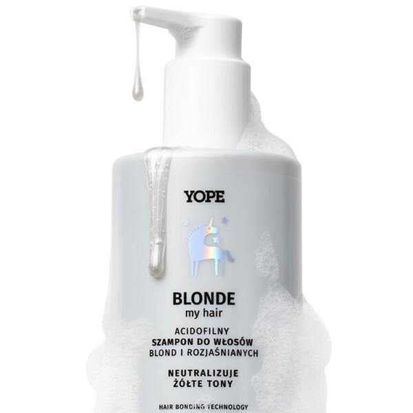 Yope Acidophilic Shampoo for blonde & bleached hair 300ml