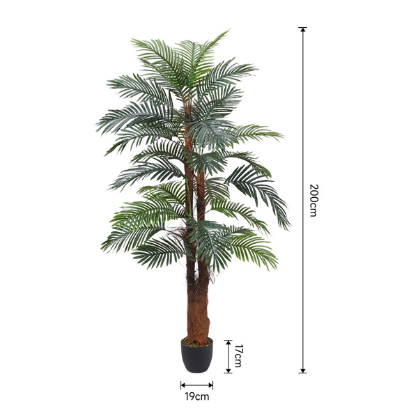 Livingandhome Artificial Cycas Palm Decorative Plant