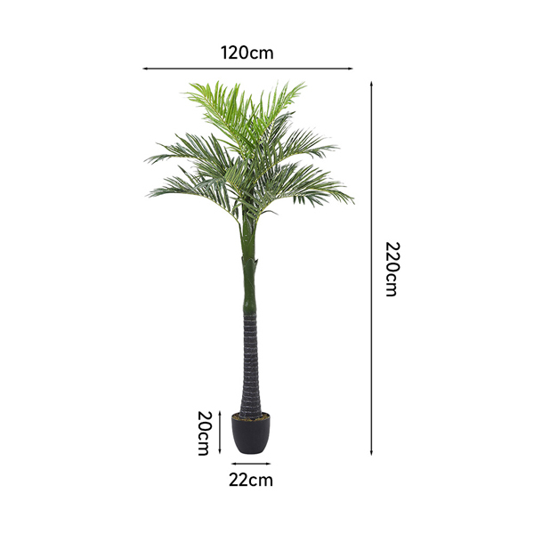 Livingandhome Artificial Coconut Palm Tree Decorative Plant