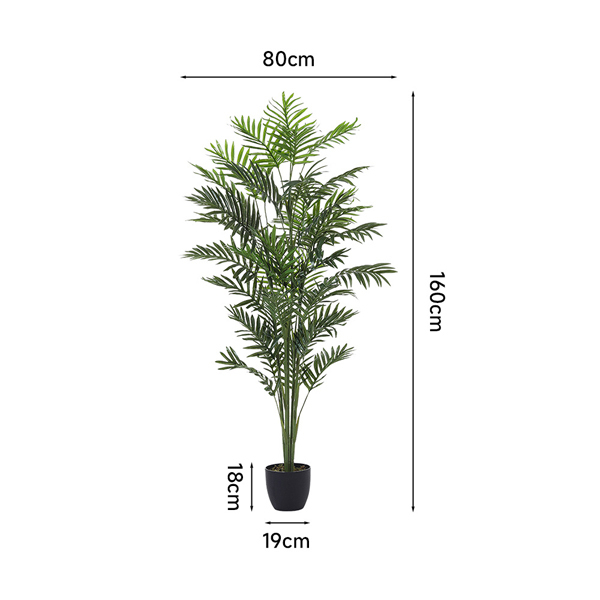 Livingandhome Artificial Dypsis Lutescens Decorative Plant