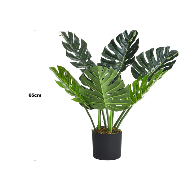 Livingandhome Artificial Tropical Monstera Tree Faux Plant