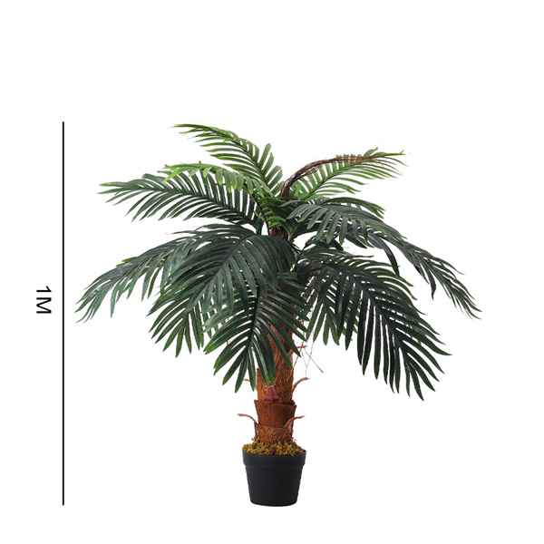 Livingandhome Artificial Potted Plant Palm Tree