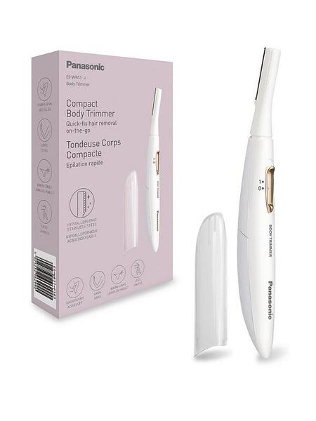 Panasonic Travel Epilator Full Body Trimmer on the Go for Women