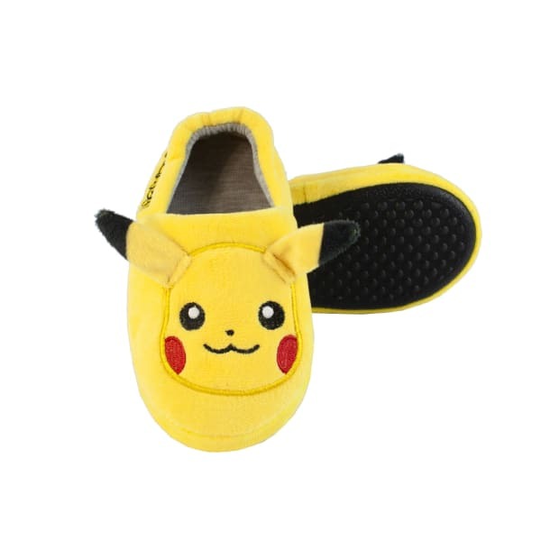 Pokemon Kids Pikachu 3D Face Character Slippers (2)