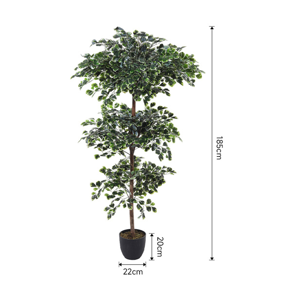 Livingandhome Artificial Zamioculcas Decorative Plant