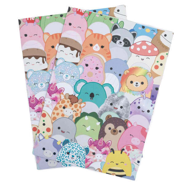 Squishmallows Characters Gift Wrap Sheets