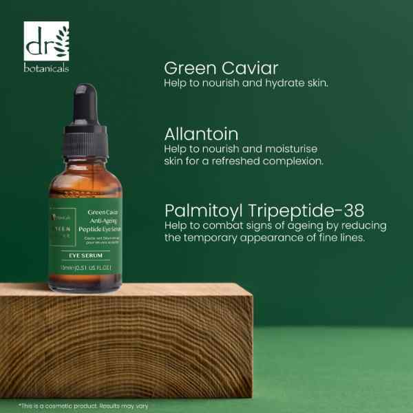 Dr Botanicals Green Caviar Eye Serum Twin Pack 2 x 15ml