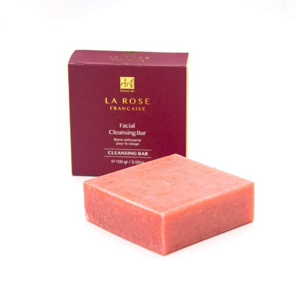 Dr Botanicals La Rose Francaise Face Cleansing Bar 2 x 100g