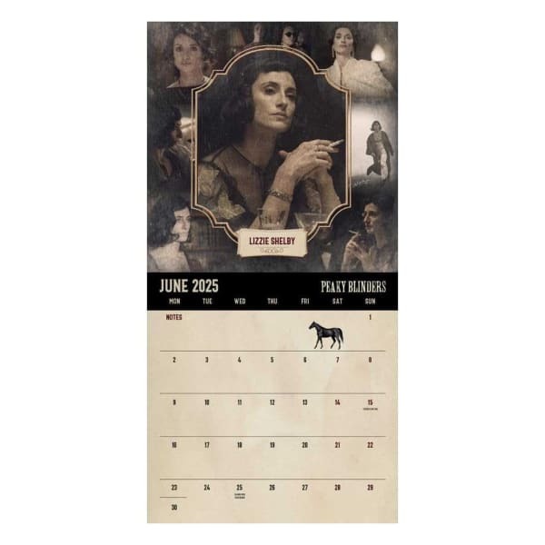 Peaky Blinders 2025 Square Wall Calendar (30cm x 30cm)