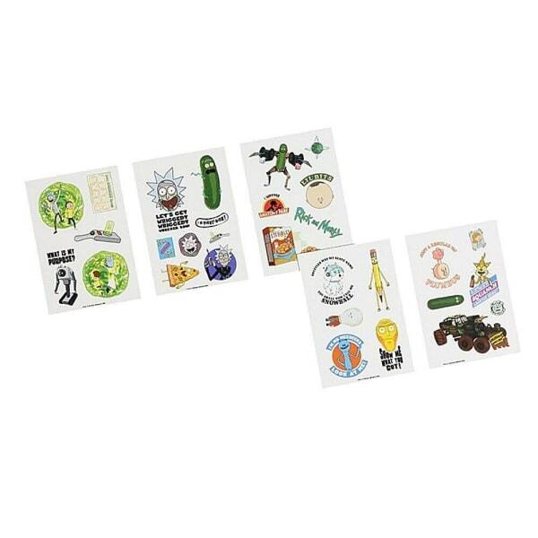 Rick And Morty Tech Stickers (Pack of 30)