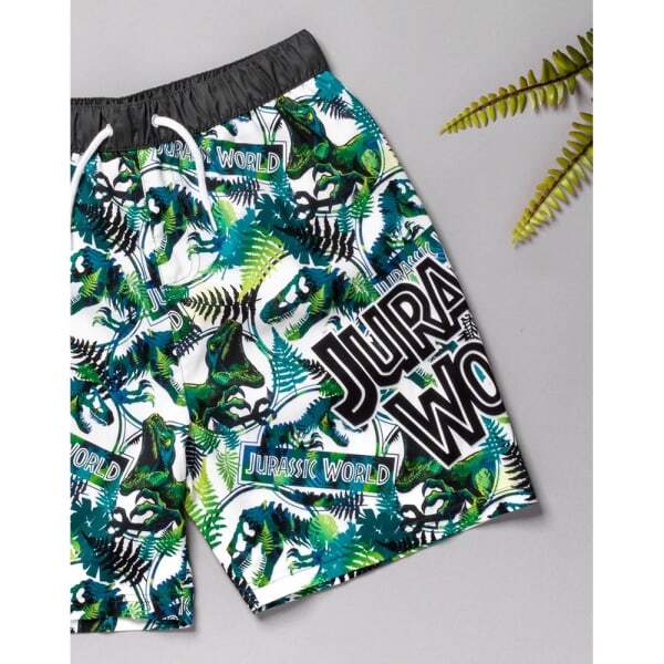 Jurassic World Boys Dinosaur Swim Shorts (5-6 Years)