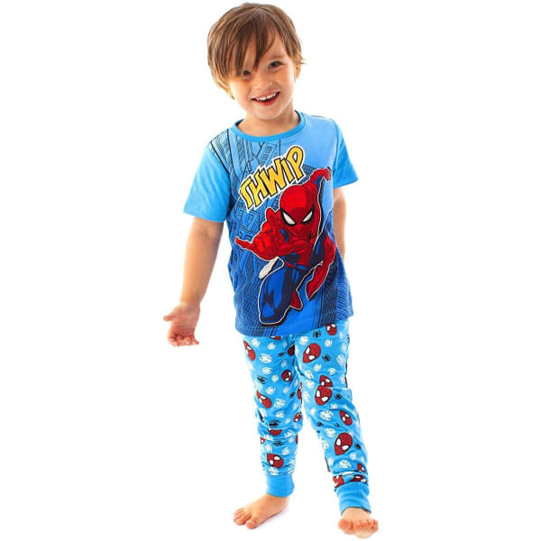 Spider-Man Kids Comic Pyjama Set (6-7 Years)