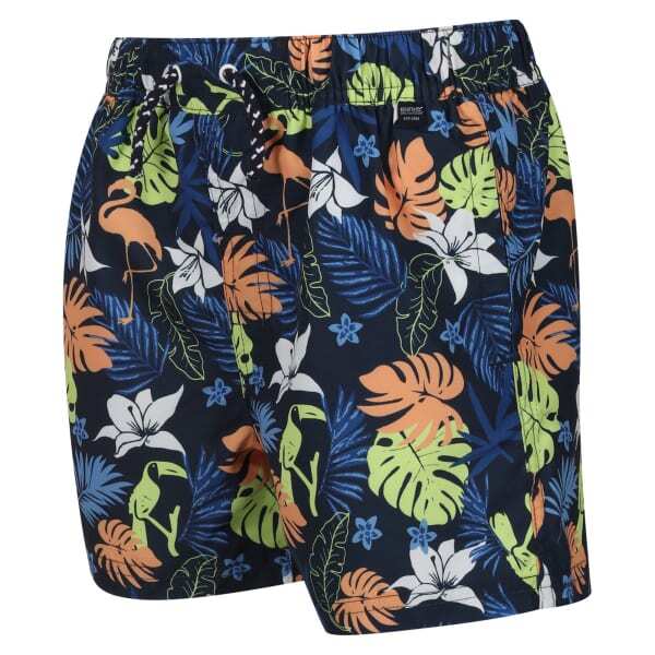 Regatta Kids Skander II Tropical Swim Shorts (13 Years)