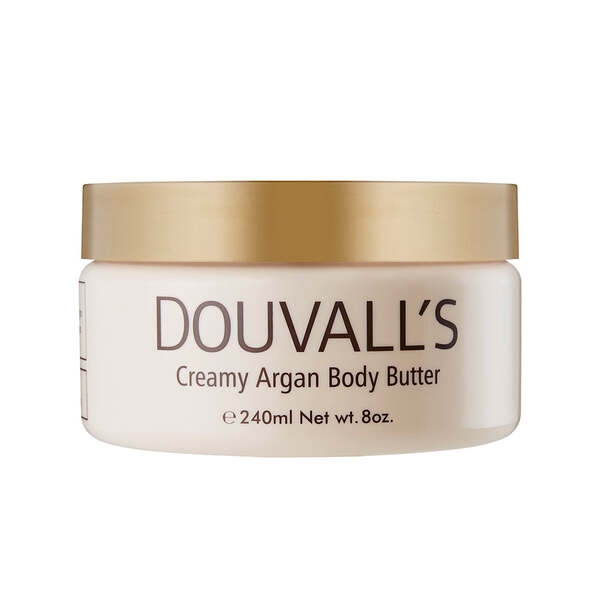 Douvall's Organic Argan Body Butter Pink Grapefruit 240ml